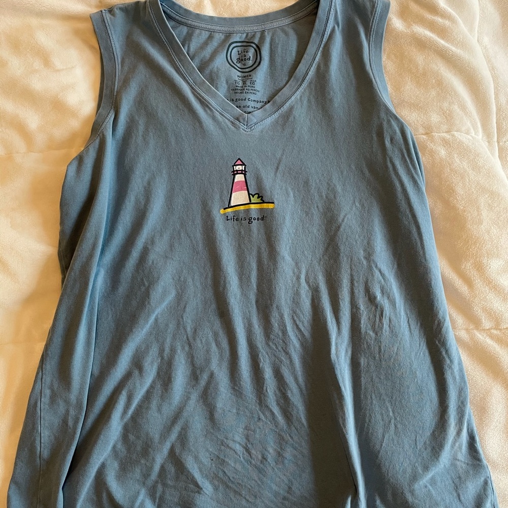 Life Is Good tank top